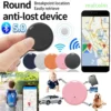 Pet Finder Cat Dog GPS Bluetooth 5.0 Tracker Anti-Lost Device Round Anti-Lost Device Pet Kids Tracking Smart Finder Locator