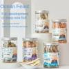 Pet Freeze Dried Chicken Breast Salmon Eel Duck Meat Beef Liver Yolk Granules Rich Nutrition Dog Fat Long Meat Food Cat Snacks