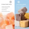 Pet Freeze Dried Chicken Breast Salmon Eel Duck Meat Beef Liver Yolk Granules Rich Nutrition Dog Fat Long Meat Food Cat Snacks