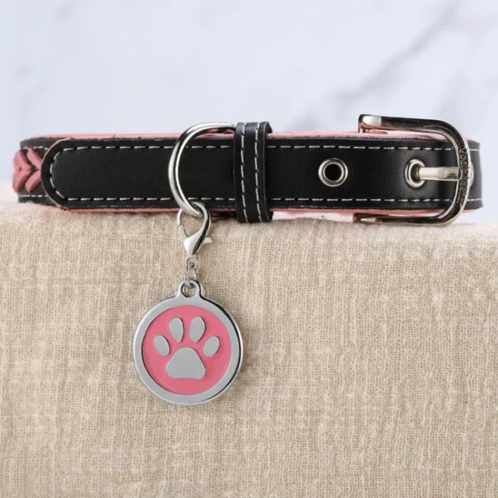 Multi Functional QR Code Metal Dog Tag Keychain Free Customization Exclusive Information Phone Address Anti Loss Durability