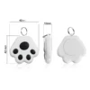 Mini Smart GPS Bluetooth Tracker Anti-Lost Device Dog Paw Shape Pet Kids Bag Wallet Keys Wireless Tracking Smart Finder Locator