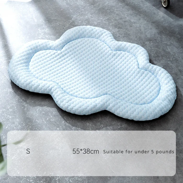 Cloud 3D Cool Cushion Soft and Cool Cushion Dog Cushion Teddy Small Dog Spring/Summer/Autumn Breathable Dog Nest Pet Bed